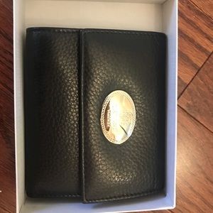 Roberto Cavalli black fold wallet, 2018 style